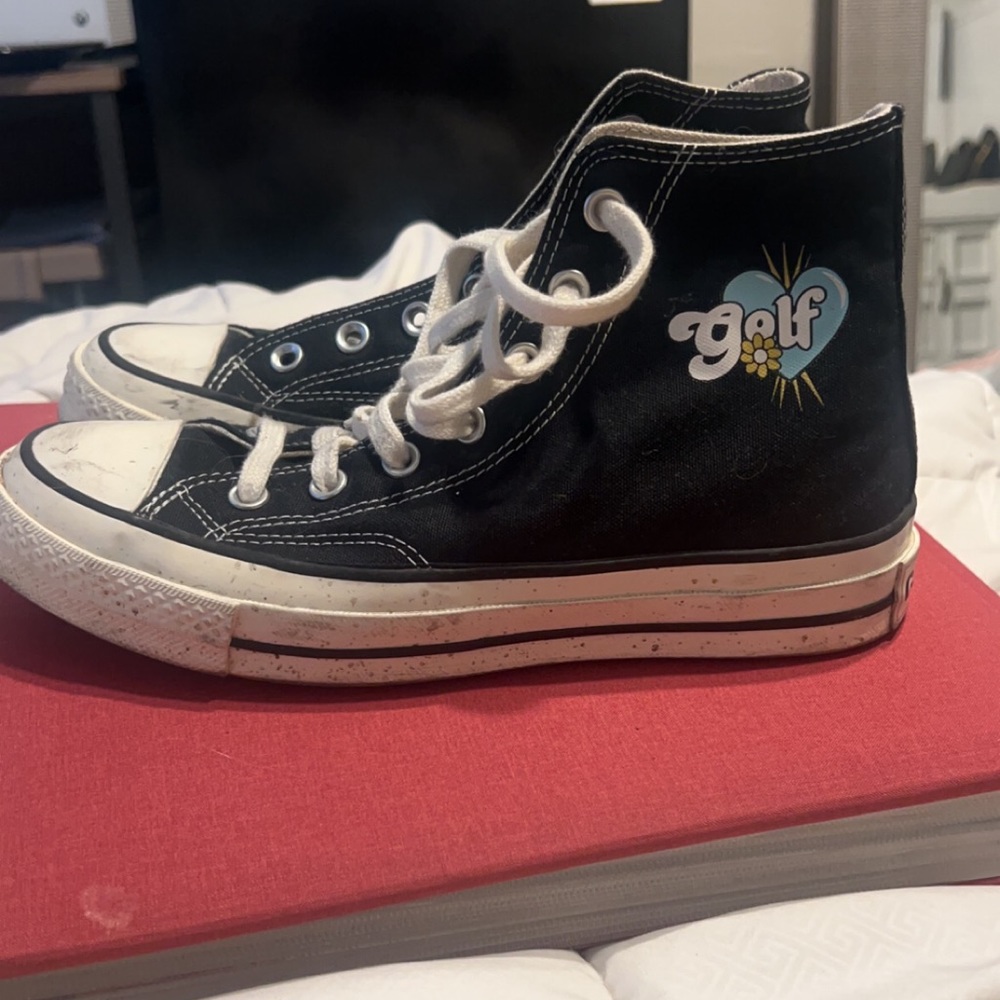 customized golf wang converse